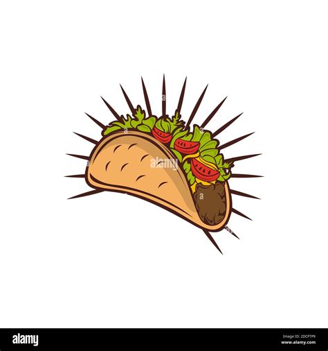 Tacos Vectores Vectores Imágenes recortadas de stock Alamy