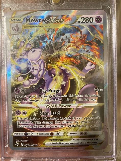 Mavin Pokémon Crown Zenith Mewtwo Vstar Galarian Gallery Gg44 Gg70 Ultra Rare Alt Art