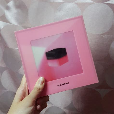 BLACKPINK Square Up Album Pink Version Hobbies Toys Memorabilia