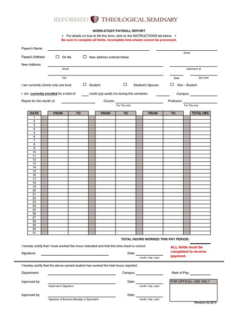 Payroll Report Template Excel