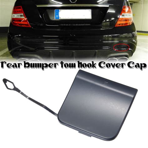 Rear Bumper Tow Hook Cover Cap For Mercedes Benz W204 C350 C300 07 12