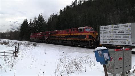 Skeena Pacific 2040 CPKC Train 400 Eastbound Cambie BC 10 45hrs