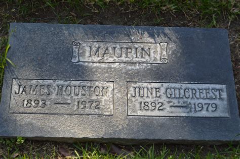 June Gilcreest Maupin 1892 1979 Find A Grave Memorial