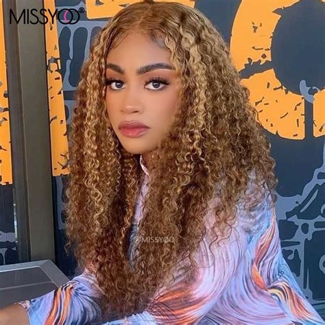 Honey Blonde Hair Curly