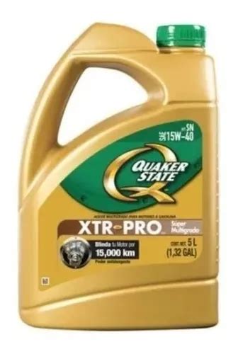 Aceite Motor W Xtr Pro Semisintetico Lts Quaker State