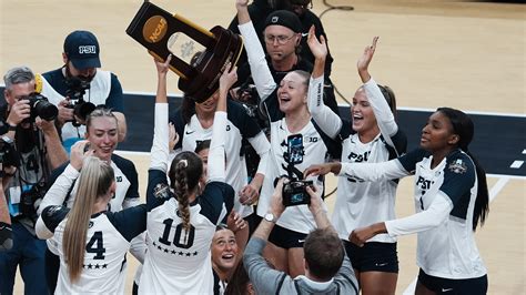 Penn State Wins Ncaa Women S Volleyball Championship Beats Louisville