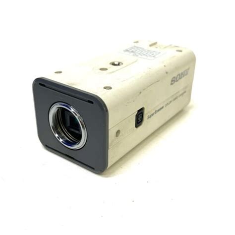 Sony SSC E453 Super Exwave Color CCTV Video Security Camera 24V EBay