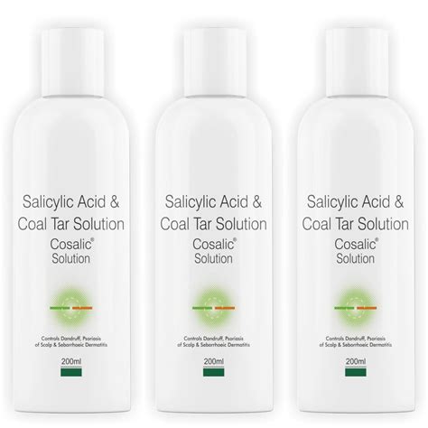 Buy Salve Cosalic Coal Tar Salicylic Acid Shampoo For Dry Itchy Scaly