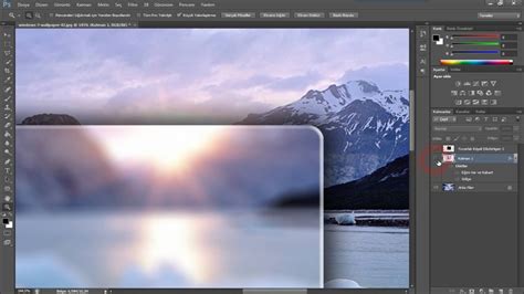 Photoshopta Buzlu Cam Efekti Yapma Photoshop Dersleri YouTube