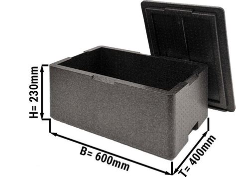 Thermobox GN 1 1 31 2 Liter Isolatiebox Piepschuim Box Polibox