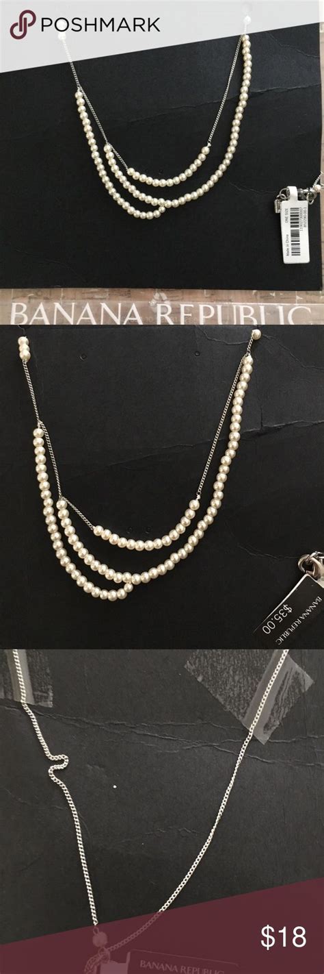 Banana Republic Pearl Necklace Necklace Pearls Pearl Necklace