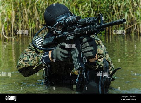 Navy SEAL frogman Stock Photo: 127588819 - Alamy