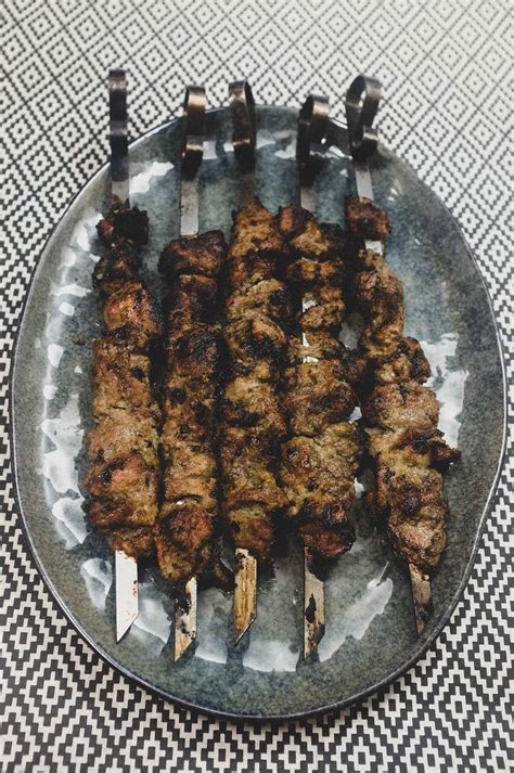 Middle Eastern Lamb Shish Kebab Recipe