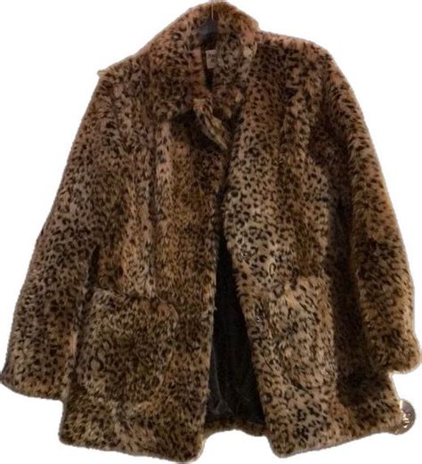 Cheetah Print Faux Fur Princess Polly Button Up Coat Cheetah Print Coat