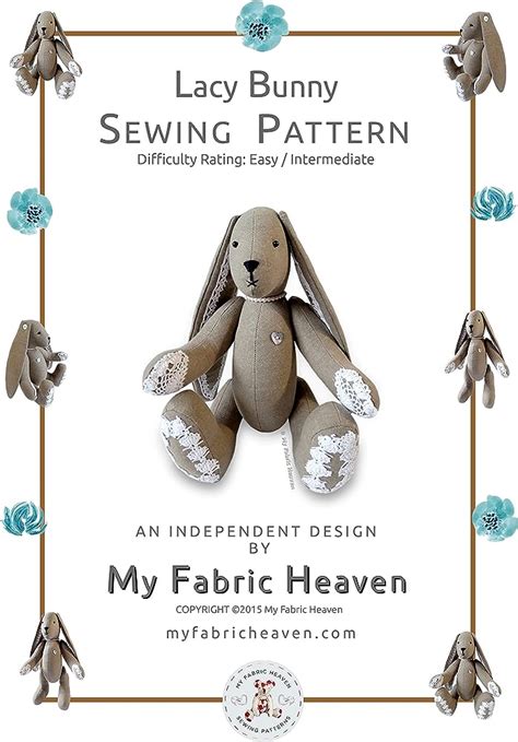 9 Floppy Eared Rabbit Sewing Pattern Aynarawand