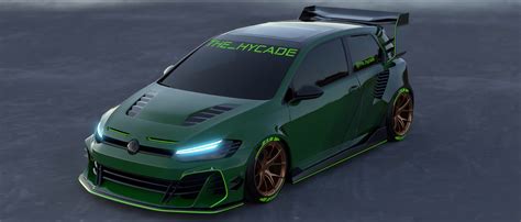 Volkswagen Golf 7 Custom Wide Body Kit By Hycade Buy With Delivery Installation Affordable