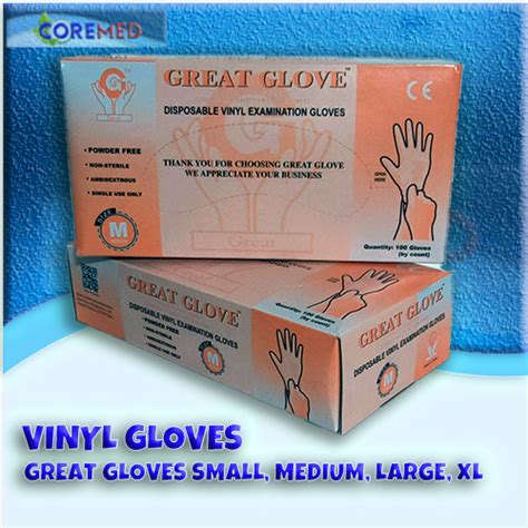 Vinyl Gloves Disposable Sure Guard 100pcs Per Box Lazada PH