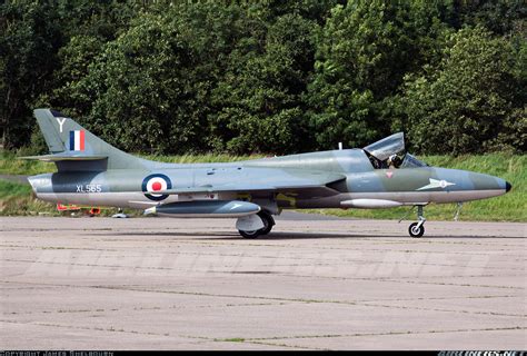 Hawker Hunter T7 Uk Air Force Aviation Photo 2170880