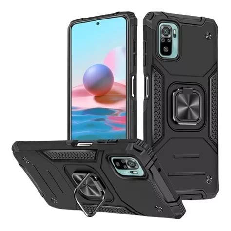 Poco M5s Funda Shock Color De Uso Rudo Cristal 9d Meses Sin Interés