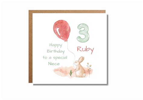 Personalised Granddaughter Birthday Card Daughter Birthday Etsy