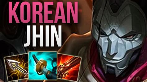 Korean Challenger Jhin Full Gameplay Challenger Jhin Adc Patch 10