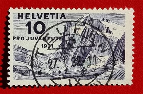 PRO JUVENTUTE 58 WETTERH VOLLSTEMPEL TEUFEN APPENZELL 1931 Kaufen