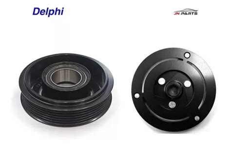 Polia Embreagem Compressor Delphi Celta Prisma Agile 1 4 6pk Frete grátis