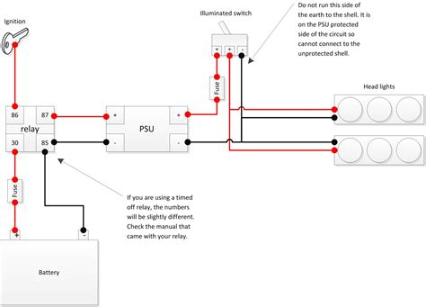 Durite Relay Wiring Diagram