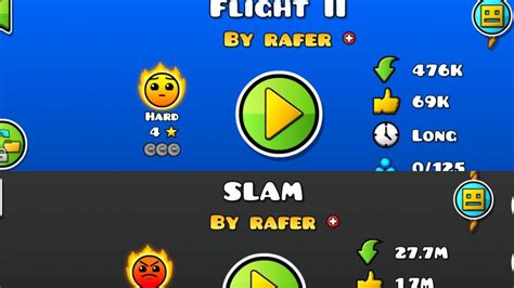 Probably Inspired By Slam Flight Ll By Rafer Geometry Dash Youtube