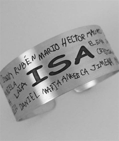 Brazalete Xl Miplatafina Plata De Ley Grabado Personalizado Al L Ser