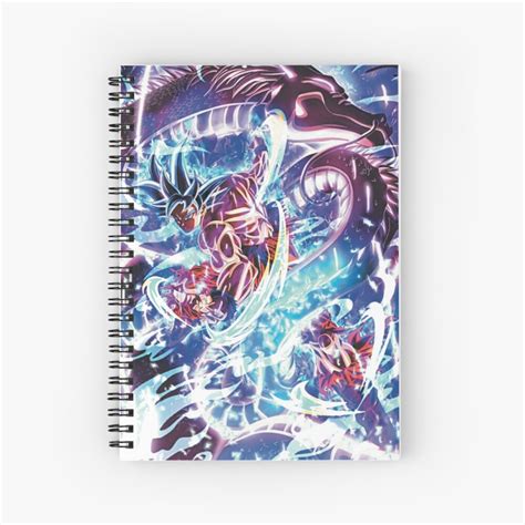 Cuaderno De Espiral Goku Ultra Instinct Power Goku Ultra Instinct