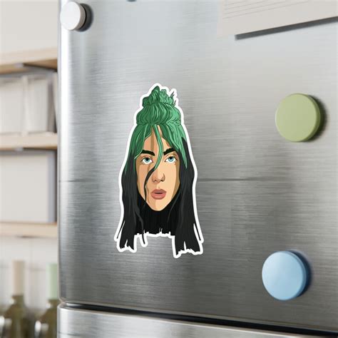 Billie Eilish Vinyl Decal Etsy