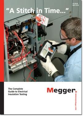 The Complete Guide To Electrical Insulation Testing Book By Megger