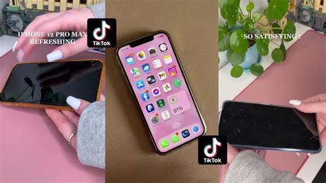 Satisfying Phone Cleaning Asmr Tiktok Compilation Bubbles Asmr🧼 Youtube