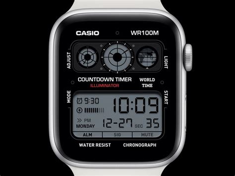 Casio Watch Face Orologio Apple Orologio Elettronica