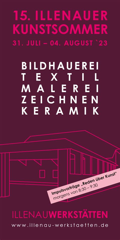 Programm für Illenauer Kunstsommer steht Illenau Werkstätten e V