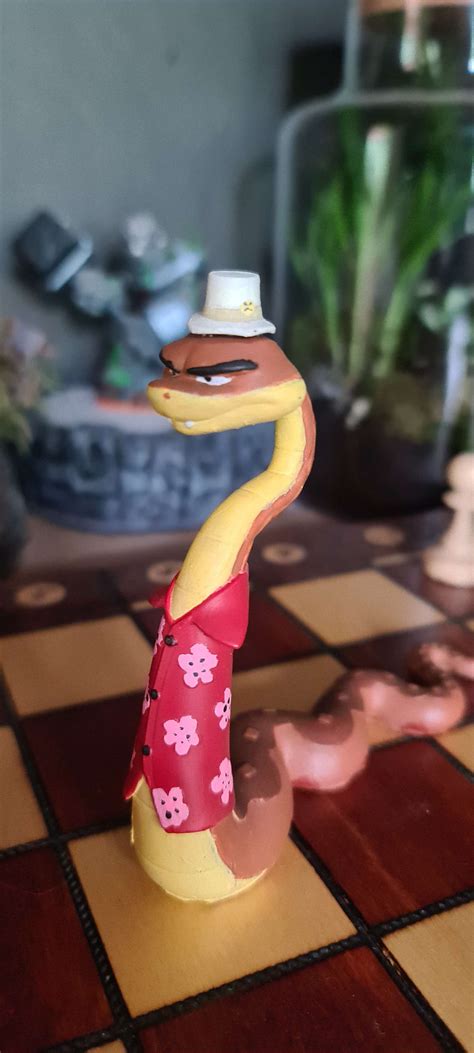 3D printed Mr. Hubert Snake - The Bad Guys • made with Elegoo Saturn S