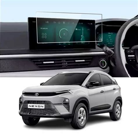 Tata Nexon Ev Facelift Accessories Touch Screen Guard New