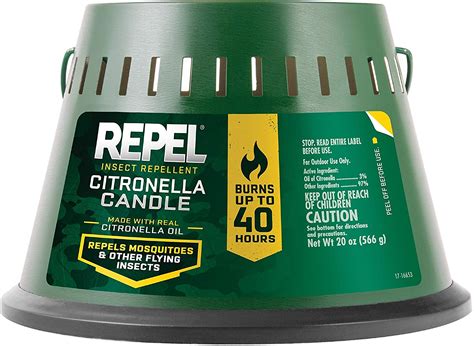 Large Outdoor Citronella Candles The Bug Agenda