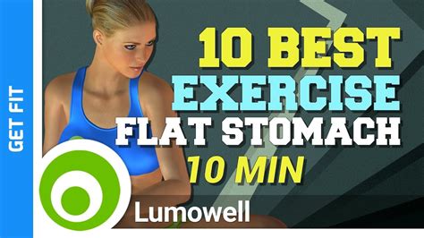 10 Best Exercise To Flatten Your Stomach YouTube