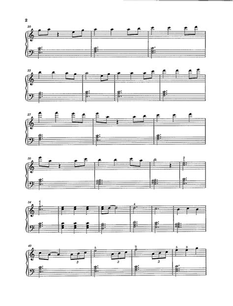 Pirates of the Caribbean Piano Solo Digital Sheet Music Late Beginner ...