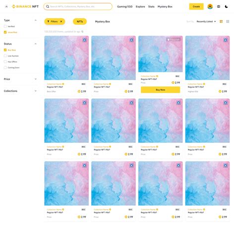 How To Find NFTs On Binance NFT Marketplace Binance Support