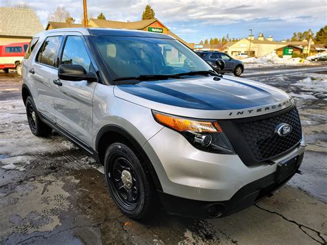 Twin Turbo L Ecoboost Awd Ford Utility Interceptor Police