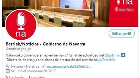 El Gobierno De Navarra Reorganiza Su Presencia En Redes Sociales