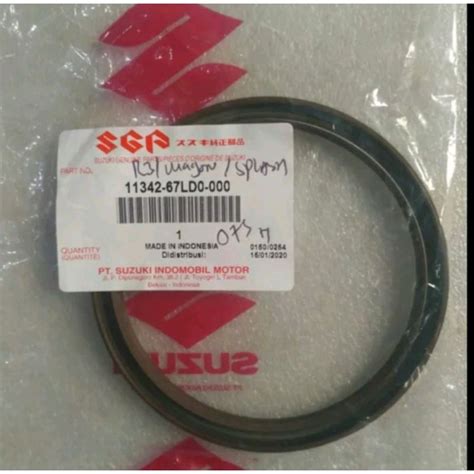 Jual Oil Seal Kruk As Crankshaft Belakang Ertiga Wagon Splash Original