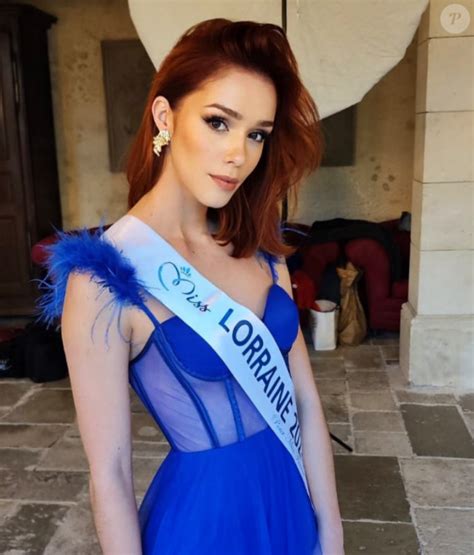 Portrait Miss France Qui Est Ang Line Aron Clauss Miss Lorraine