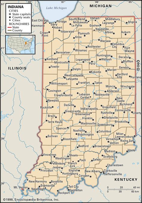 Indiana | Flag, Facts, Maps, & Points of Interest | Britannica