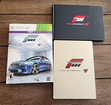 Forza Motorsport 4 Limited Collector S Edition Xbox 360 Video Game Big