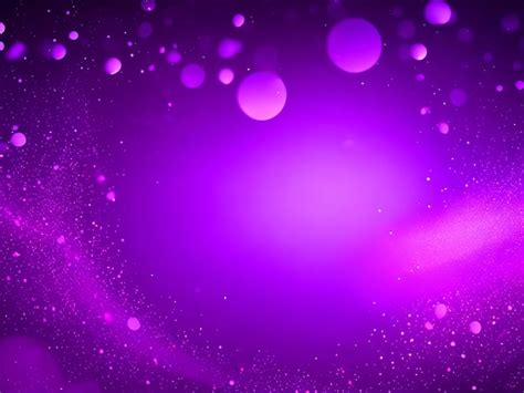 Premium AI Image | gradient violet glowing particles background