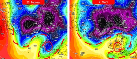 Wetterprognose Pl Tzliche Stratosph Renerw Rmung Nasskalt Winter